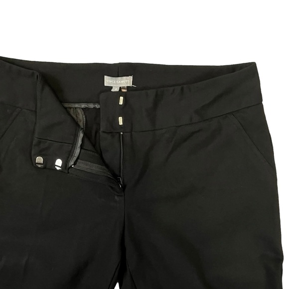 Vince Camuto Stretch Mid Rise Dress Crop Pants. Black Size 8 #1316 - Picture 3 of 6